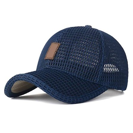 Herr Sommar Mesh Sport Baseball Cap Hat Utomhus Visor Solskydd Cap