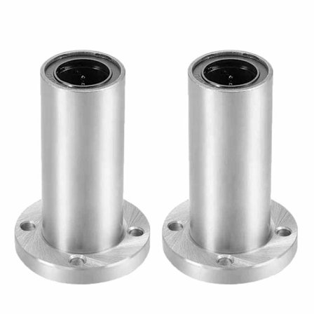 2 ST Fläns Linjär Kullager Stång Liner Axel Delar Linjär