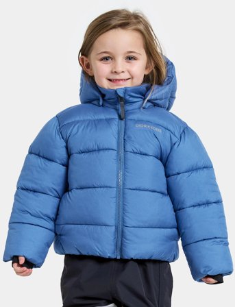 Didriksons Roxen Kids Jacket - Blue - 98