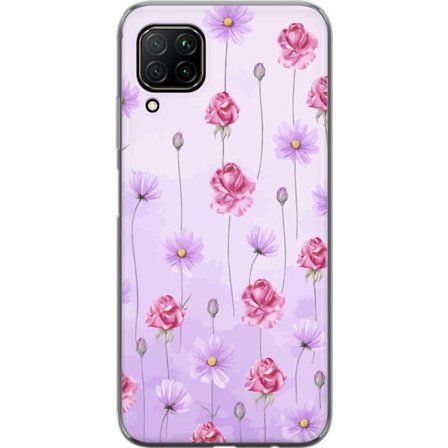 Kompatibel Mobilcover til Huawei P40 lite Petal Reverie Lilac Mist