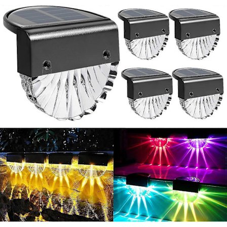 Solcellelamper til udendørs have, vandtætte solcellelamper havedekoration, 4-pak LED solcellelamper til terrasse, have og