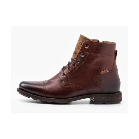 Levi's, Shoe Reddinger 23061-706-28 Bruin, Heren, Maat:41 EU,leather