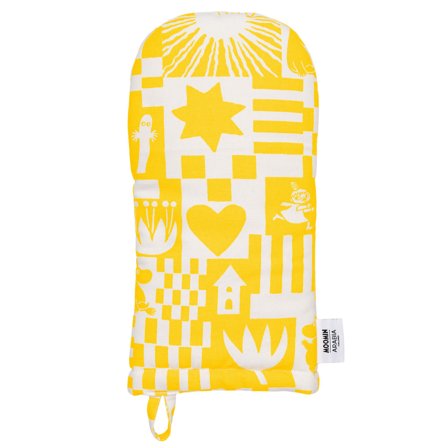 Arabia Mumin Fest grytvante, gul | Dukning & Servering > Mumin | Bagaren och Kocken