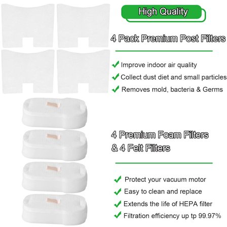 Suodattimen vaihto Shark HZ500UKT HZ500UK -malleihin