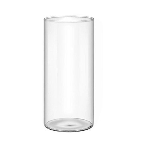 Cylindervase Høje klare vaser til bryllupsdekorationer Glasvaser til rustik boligindretning Formel middag