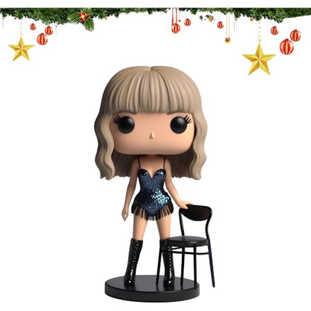 Taylor Resin Ornament, Musikstjärna Resin Skulpturer, Minnes Resin Or