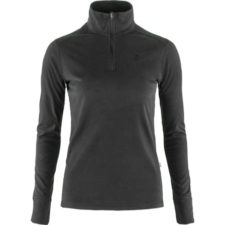 Fjällräven Skare Half Zip M - Naiset - Dark Grey - Fleecet