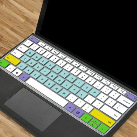 Keyboard Cover Laptop FEM-FARVE GRØN FEM-FARVE GRØN