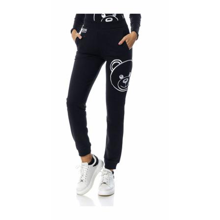 Moschino, Sweatpants Czarny, Kobieta, Rozmiar: S