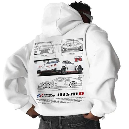 Porsche 911 tryckt hoodie för män - Mode för män och kvinnor Color9 2XL Color9 2XL