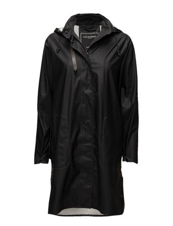 Raincoat Outerwear Rainwear Rain Coats Sort Ilse Jacobsen
