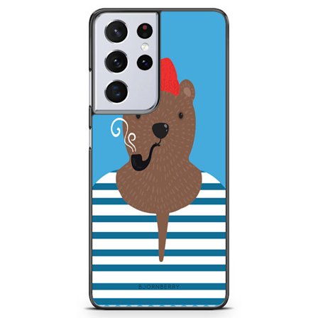 Bjornberry Skal Samsung Galaxy S21 Ultra - Hipster Björn