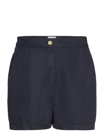 Crv Slim Cotton Linen Short Navy Tommy Hilfiger