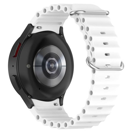 Samsung Galaxy Watch 5 / 5 Pro / 4 silikone urrem - Hvid