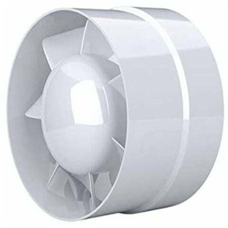 Ventilator til luftudsugning, økonomisk 100 mm, 12w/130m³, aksialventilator drevet online: badeværelse, køkken, kælder