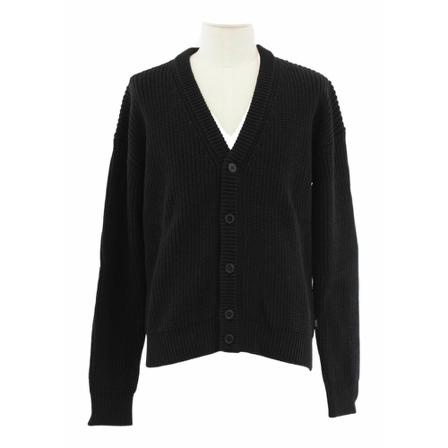 Gcds Cardigan Sort, Herre Cardigans, Størrelse: L