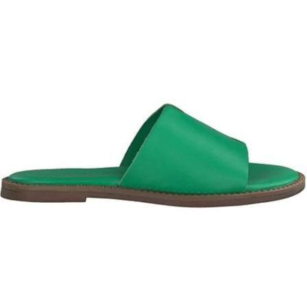 Grønne muldyr til kvinder TAMARIS 2713520 - 1 cm flad hæl - åben tå - slip på Grön 39