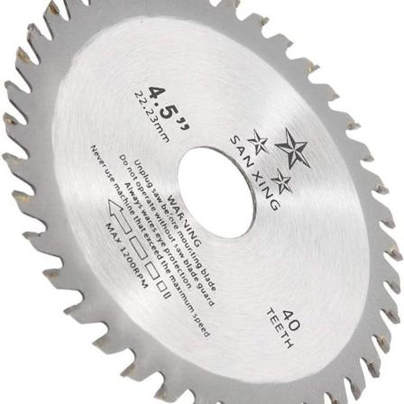 115mm cirkelsavklinge med 40 tænder, 115mm slibeskive til skæring