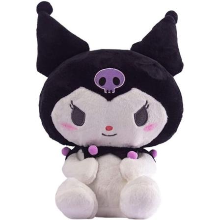 Plyschleksak söt liten djävul kurumi form Purple 32CM