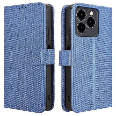 För Meizu Note 21/Ulefone Note 20 Pro Fodral PU Läder Diamant Textur Plånbok Telefonfodral