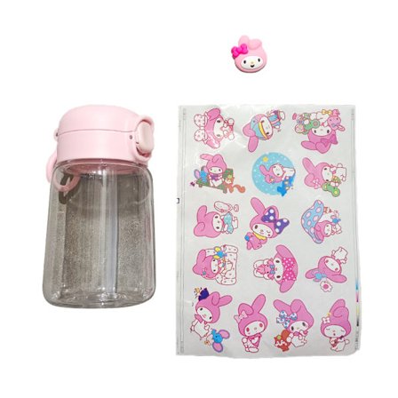 Cinnamoroll Sanrio Vandflaske Anime Kuromi Melody Plastic Car