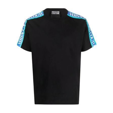 Versace Jeans Couture - T-shirts - Svart - Herr - Storlek: Xl, Herr, Storlek: XL