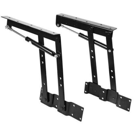 Sammenklappeligt sofabord hængsel løfte-op mekanisme fjederbelastet bakke 1 par