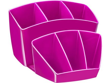 Cep Gloss skrivbordsorganiserare 580 G, rosa - Lyreco - Kontorsmaterial > Till skrivbordet > Penn och Prylställ