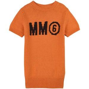 MM6 Maison Margiela Orange and Black Branded Dress 10 Years - Dresses - 10 years - Orange