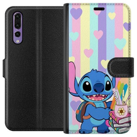 Yhteensopiva Lompakkokotelo Huawei P20 Pro BMW M4 neonlime-driftityyli graffitilla ja kaupunkikaturata-tunnelmalla