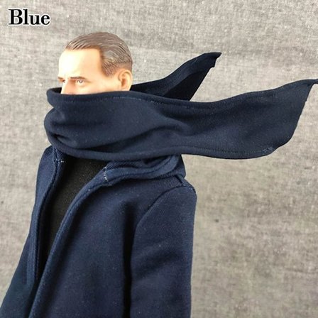 Miesten sotilashuivi kaulahuivi SININEN