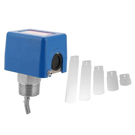 -25 1 Tomme/DN25 Flow Switch, Væske Vand Flow Paddle Kontrol Switch SPDT Kontakt 6-380V