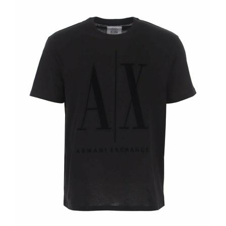 Armani Exchange - T-shirts - Svart - Herr - Storlek: 2xl, Herr, Storlek: 2XL