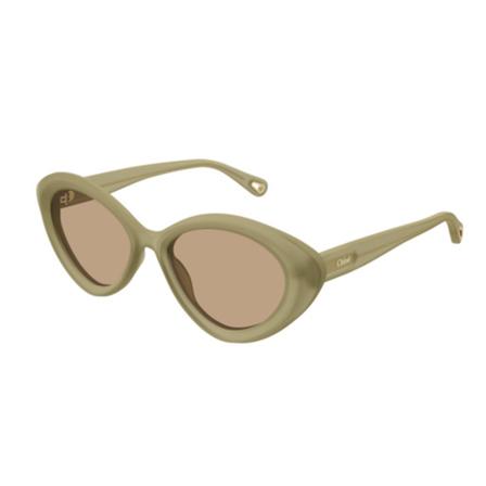 Chloé, Sunglasses Brązowy, unisex, Rozmiar: ONE Size