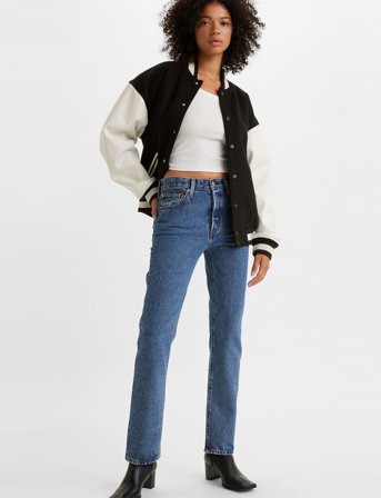 Levi's 501 Jeans For Women Shout Out - Blue - 25 x 32