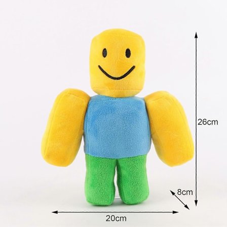 Noob Experiment Game Tegneserie Plussjedokke Tegneserie Dukke (FMY)