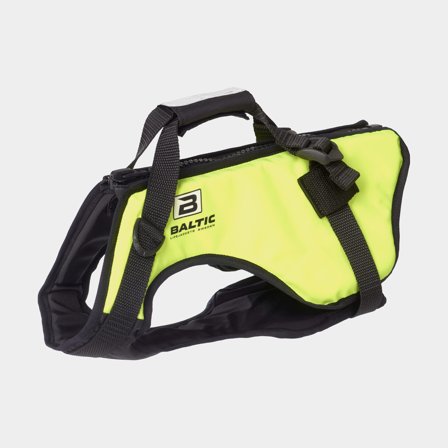 Koiran pelastusliivi Baltic Zorro, UV-keltainen, Medium (10 - 25 kg)