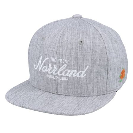 SQRTN - Grå snapback Keps - Kids Heather Grey Snapback @ Hatstore