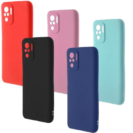 Xiaomi Redmi Note 10 / 10s Matt Ultratunn Silikonskal - Fler Fär Turkos
