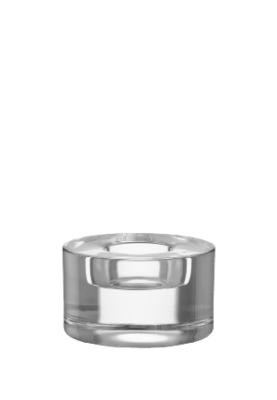 Orrefors Ljuslykta Pulse Dekoration Transparant H: 5.7cm