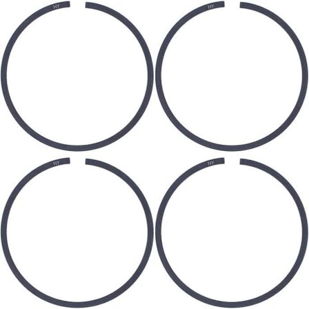 4 stk/parti 42,5 mm x 1,2 mm stempelring kompatibel med Stihl 025 MS250 motorsavmotor Hg