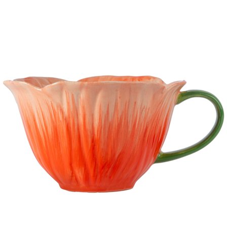 Byon Byon Poppy temugg, röd | Dukning & Servering > Muggar & Koppar > Tekopp | Bagaren och Kocken