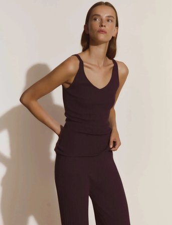 Rosemunde Rwrosie Sl Regular Top - Burgundy - M