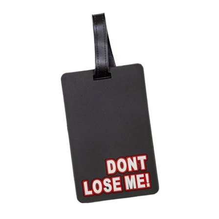 Adresstag Don't Lose Me Bagagetag Adresslapp för Resväska