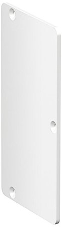 Schneider Electric 5591054 Ändstycke 52 x 2 mm Vit, Installationsmaterial