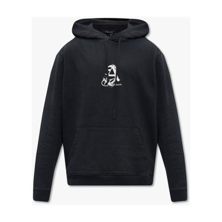 AllSaints Pinup hoodie Blå, Herre