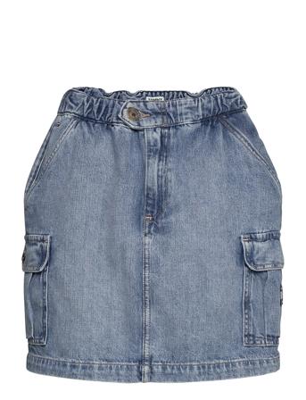 Short Cargo Skirt Crlt Blue Tommy Jeans