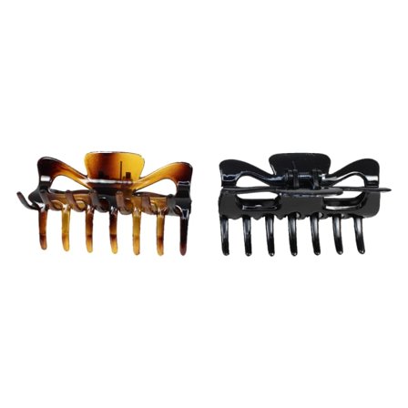 Complement Hårklämma 2 Pack, 9 Cm Accessoarer & tillbehör Dam Flerfärgad
