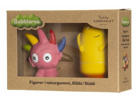 Babblarna Bibbi, Diddi naturgummi 2/fp - Lyreco - Skola och förskola - Lekmaterial - Förskolelek