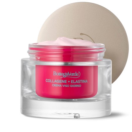 BOTTEGA VERDE Collagene ed elastina Crema Viso Giorno Elasticizzante Antirughe 50ml - Crema viso giorno antirughe